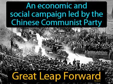 Great Leap Forward Simple Definition