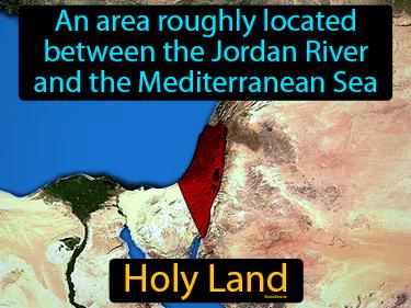 Holy Land Simple Definition