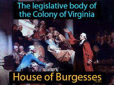 House of Burgesses Simple Definition