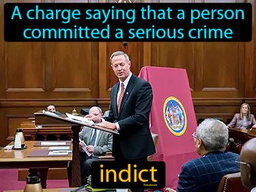 indict Simple Definition