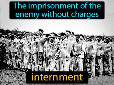 internment Simple Definition