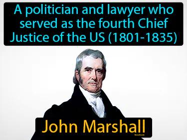 John Marshall Simple Definition