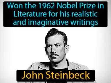 John Steinbeck Simple Definition