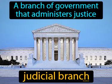 judicial branch Simple Definition