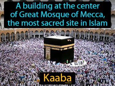 Kaaba Simple Definition