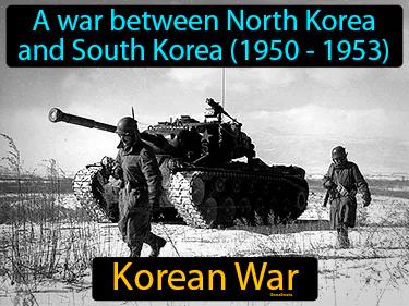 Korean War Simple Definition