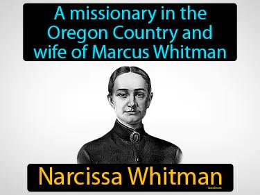 Narcissa Whitman Simple Definition