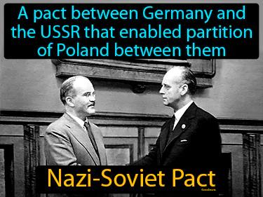 Nazi-Soviet Pact Simple Definition