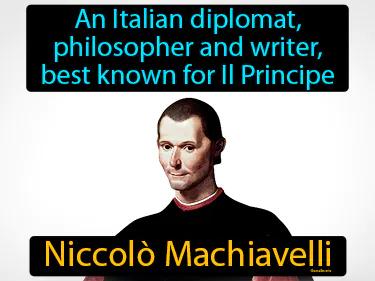 Niccolo Machiavelli Simple Definition
