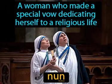 nun Simple Definition