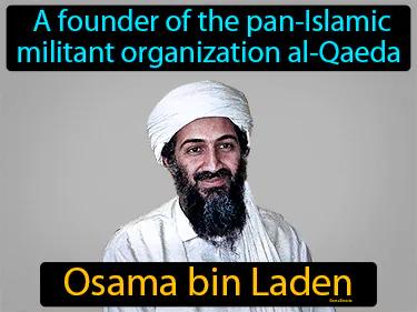 Osama bin Laden Simple Definition