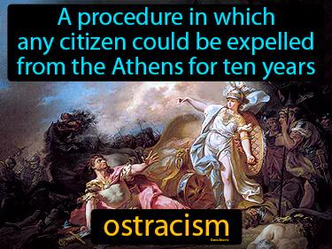 ostracism Simple Definition