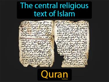 Quran Simple Definition