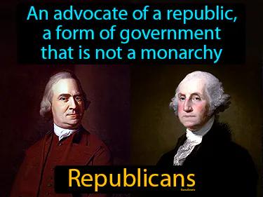 Republicans Simple Definition