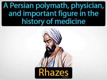 Rhazes Simple Definition