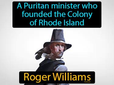 Roger Williams Simple Definition