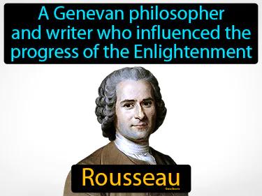 Rousseau Simple Definition