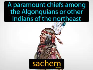 sachem Simple Definition