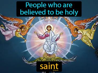 saint Simple Definition