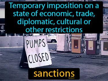 sanctions Simple Definition