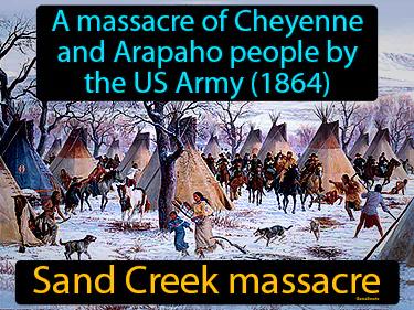 Sand Creek massacre Simple Definition
