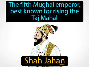 Shah Jahan Simple Definition