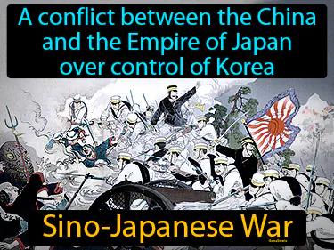 Sino-Japanese War Simple Definition
