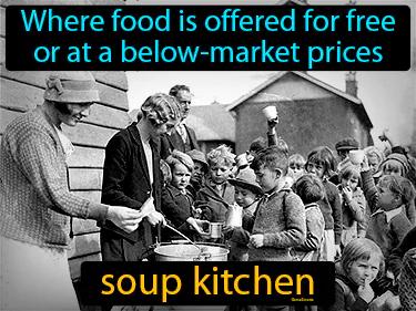 soup kitchen Simple Definition