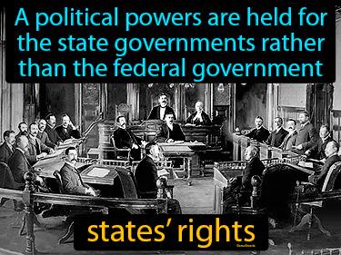 states rights Simple Definition