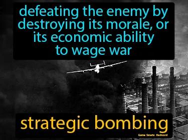 strategic bombing Simple Definition