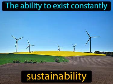sustainability Simple Definition