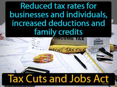 Tax Cuts and Jobs Act Simple Definition