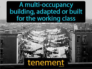 tenement Simple Definition