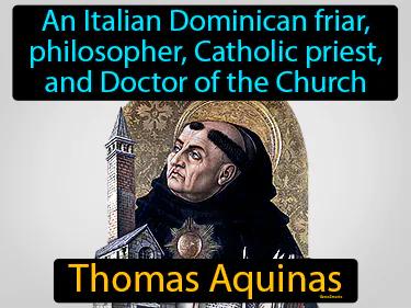 Thomas Aquinas Simple Definition