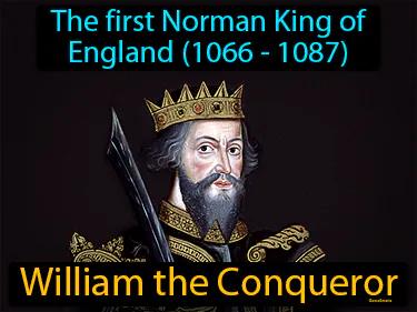 William the Conqueror Simple Definition