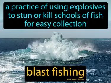 blast fishing Simple Definition