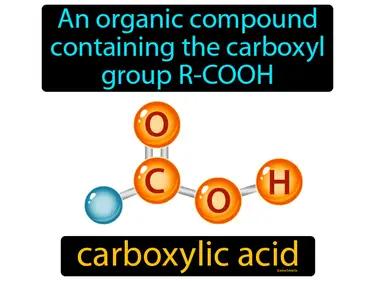 carboxylic acid Simple Definition