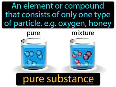 pure substance Simple Definition