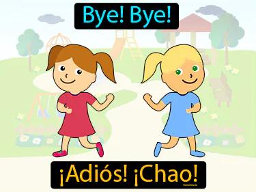 adios chao Simple Definition