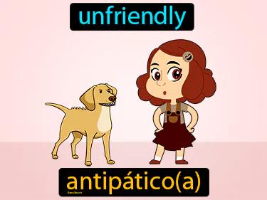 antipatico Simple Definition