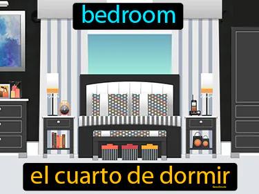 el cuarto de dormir Simple Definition