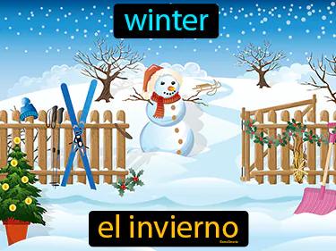el invierno Simple Definition