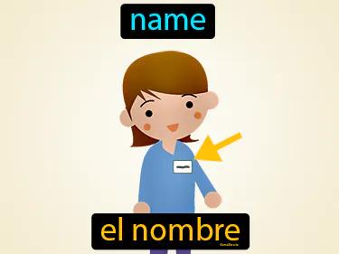 el nombre Simple Definition