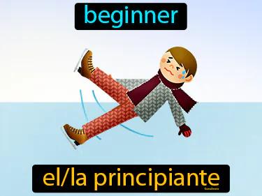 el principiante Simple Definition