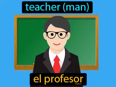 el profesor Simple Definition