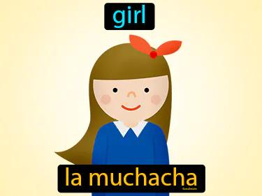 la muchacha Simple Definition