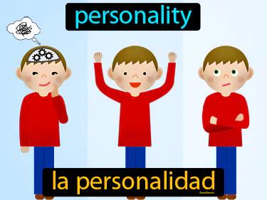la personalidad Simple Definition