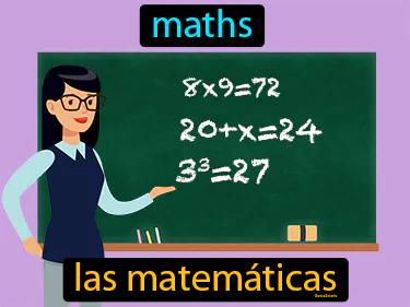 las matematicas Simple Definition
