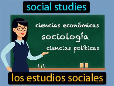 los estudios sociales Simple Definition