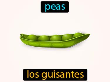 los guisantes Simple Definition
